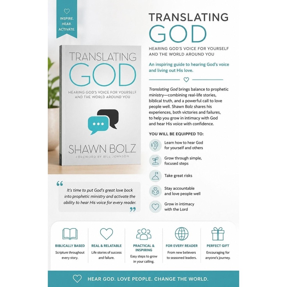 Translating God by Shawn Bolz Paperback